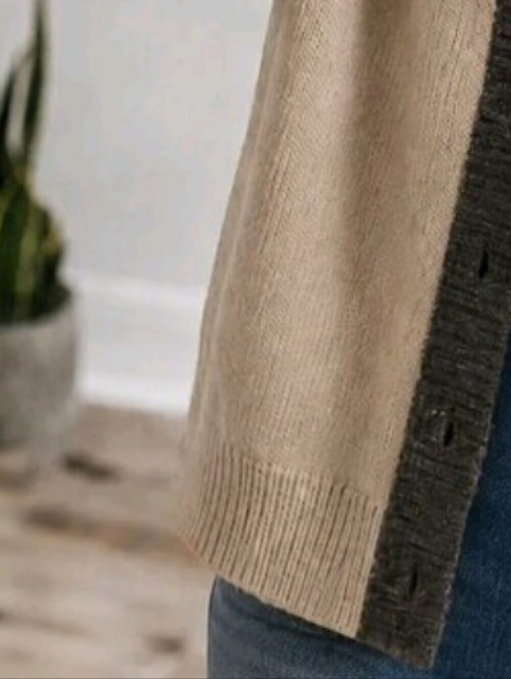 New Button Knit Cardigan